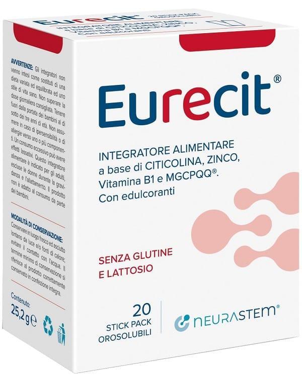 eurecit eurecit 20stick pack orosolubile - foto 1