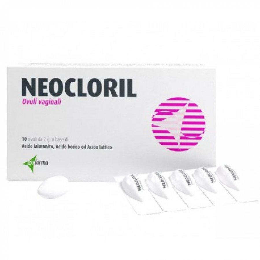 neocloril neocloril 10ovuli vaginali - foto 1