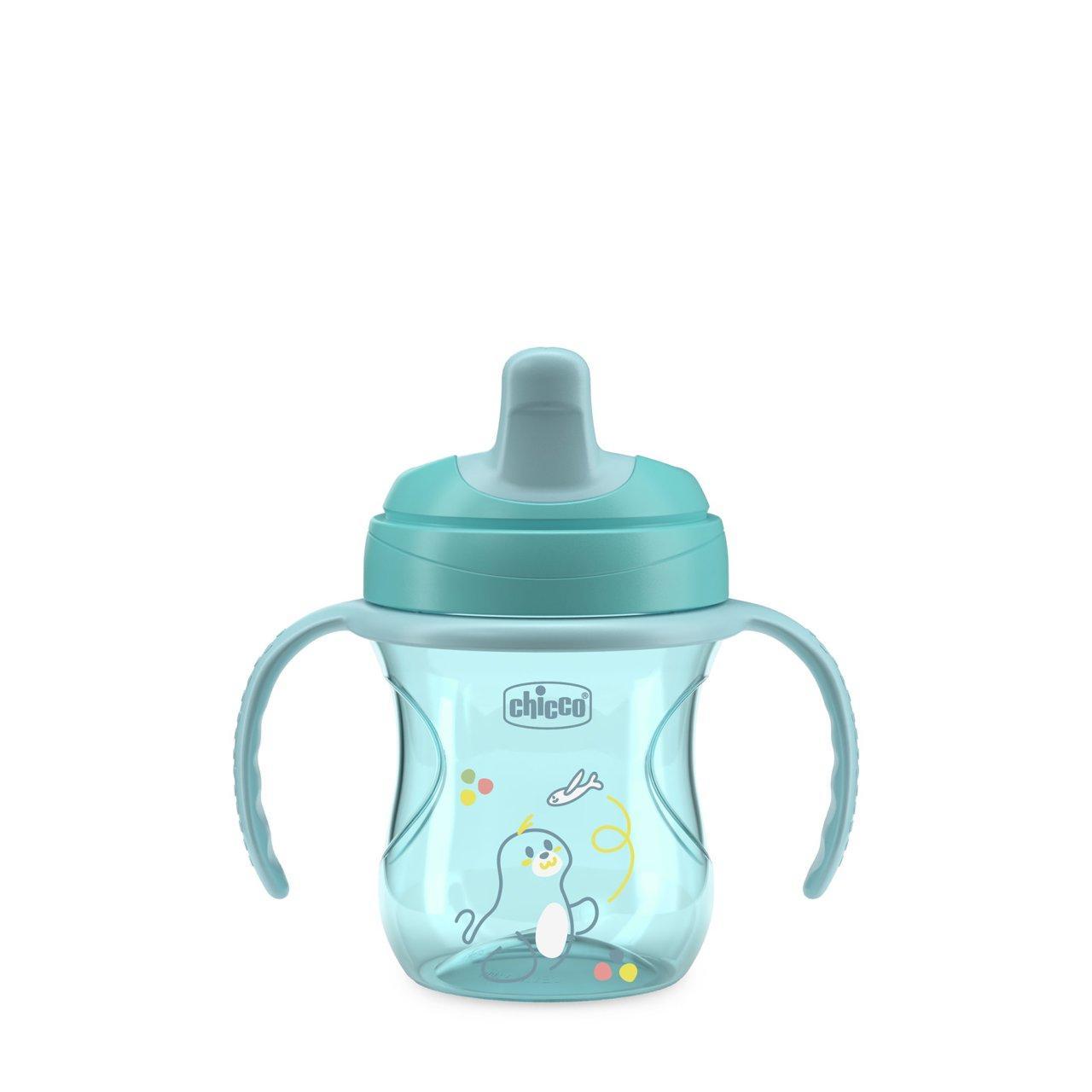 chicco chicco tazza training azzurra 6m+ - foto 1