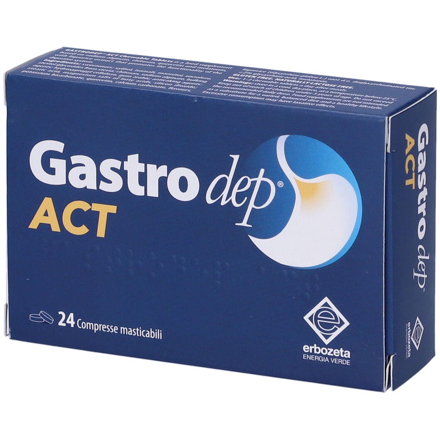 gastrodep gastrodep act 24cpr masticabile - foto 1