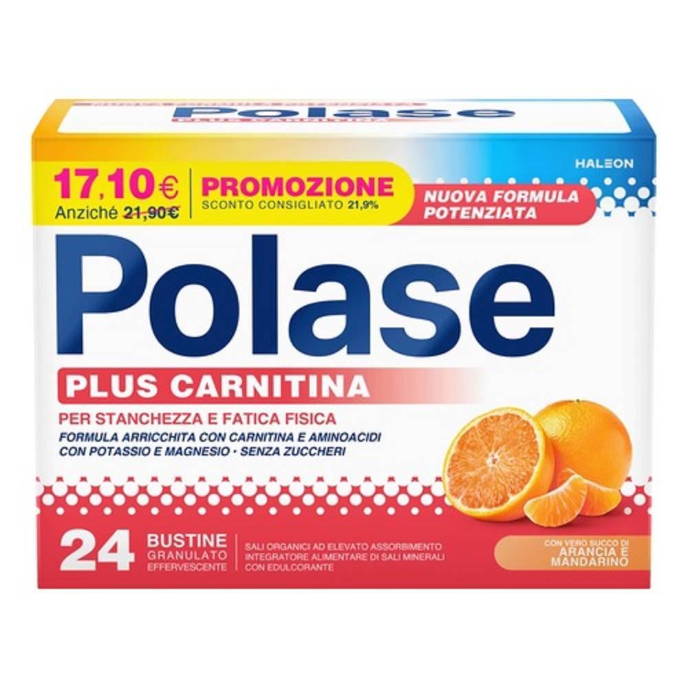 polase polase plus carnitina 24bustine - foto 1