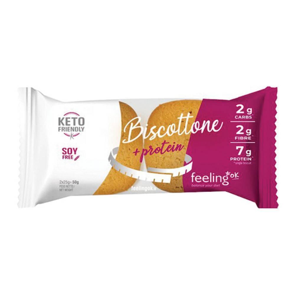 feeling ok feeling ok biscottone mandorla 50g - foto 1