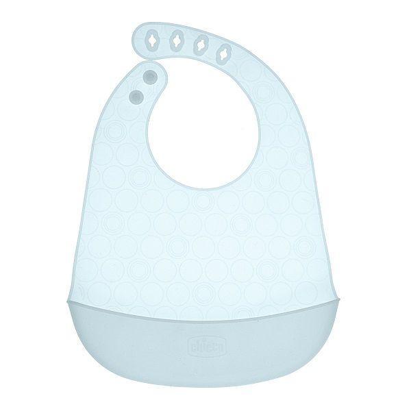 chicco chicco easy roll bib sil tasca azzurro - foto 1 chicco chicco easy roll bib sil tasca azzurro - foto 1