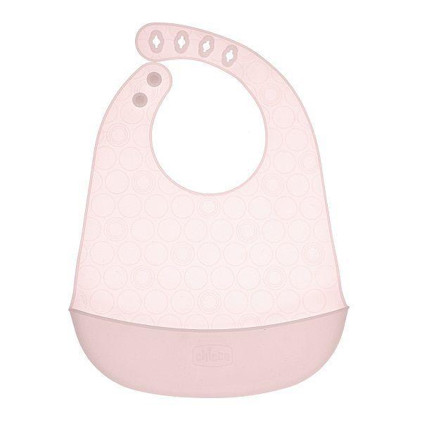 chicco chicco easy roll bib sil tasca rosa - foto 1 chicco chicco easy roll bib sil tasca rosa - foto 1